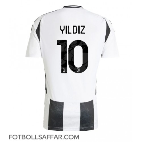 Juventus Kenan Yildiz #10 Hemmatröja 2024-25 Kortärmad